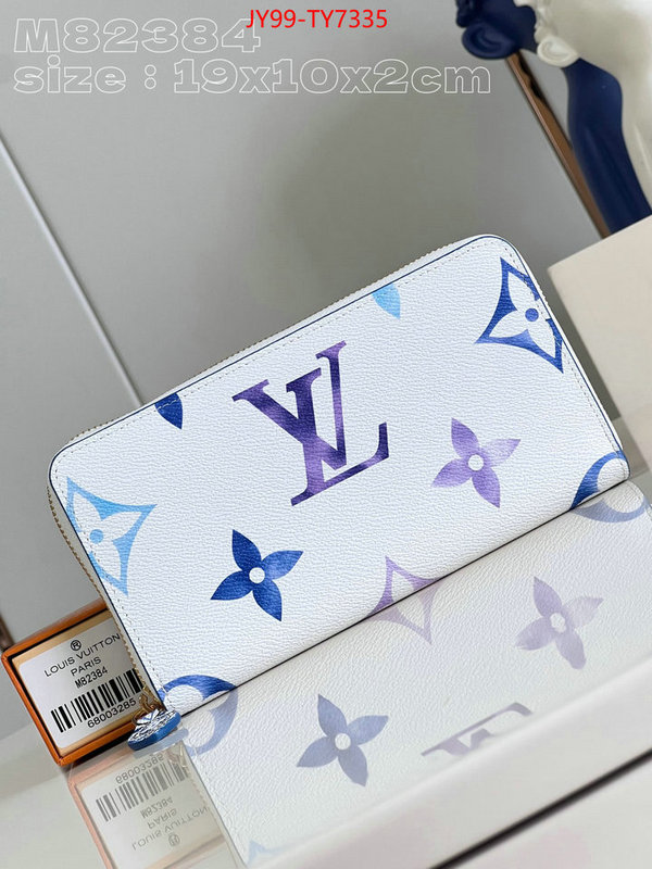 LV Bags(TOP)-Wallet what's best ID: TY7335 $: 99USD