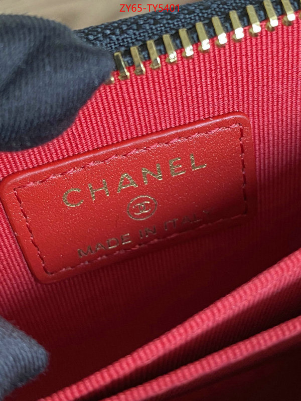 Chanel Bags(4A)-Wallet- replica every designer ID: TY5401 $: 65USD