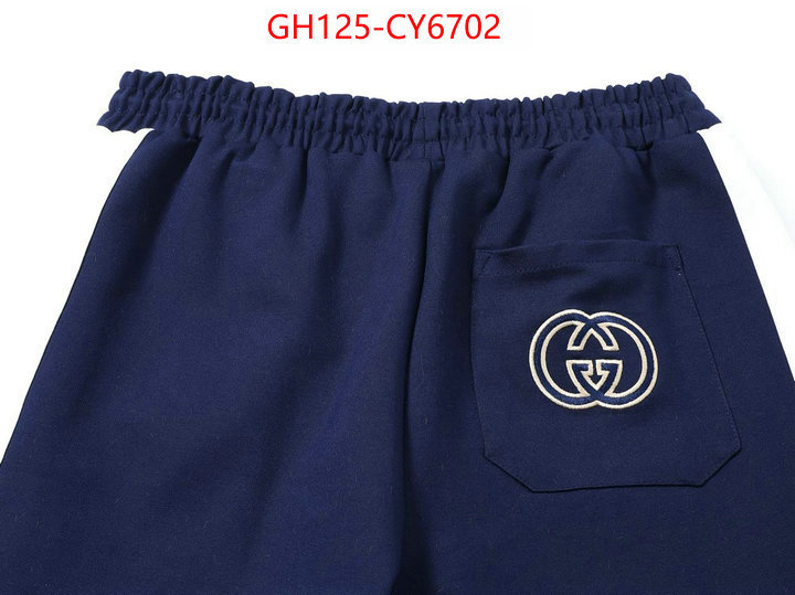 Clothing-Gucci highest quality replica ID: CY6702 $: 125USD
