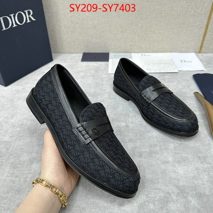 Men shoes-Dior what best designer replicas ID: SY7403 $: 209USD