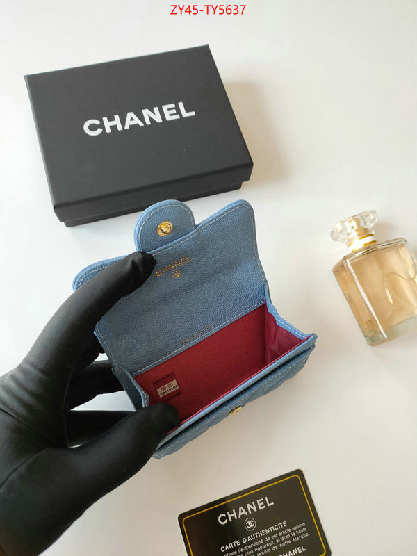 Chanel Bags(4A)-Wallet- new designer replica ID: TY5637 $: 45USD