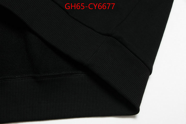 Clothing-Givenchy what best replica sellers ID: CY6677 $: 65USD