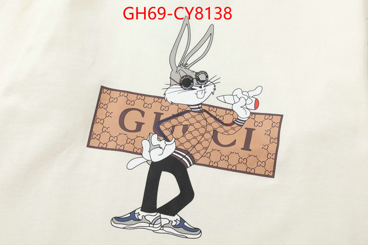 Clothing-Gucci new designer replica ID: CY8138 $: 69USD