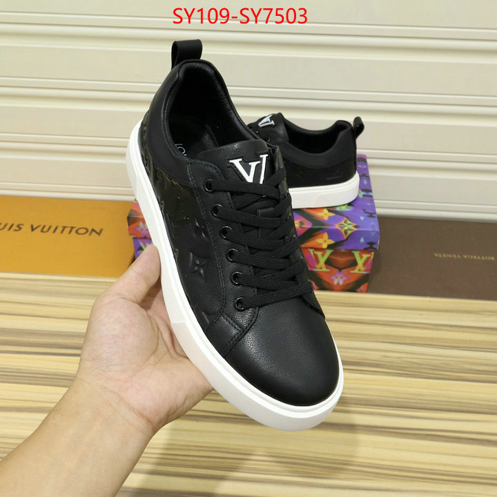 Men Shoes-LV fake high quality ID: SY7503 $: 109USD