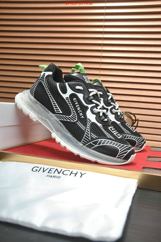 Men shoes-Givenchy the best quality replica ID: SY7436 $: 129USD