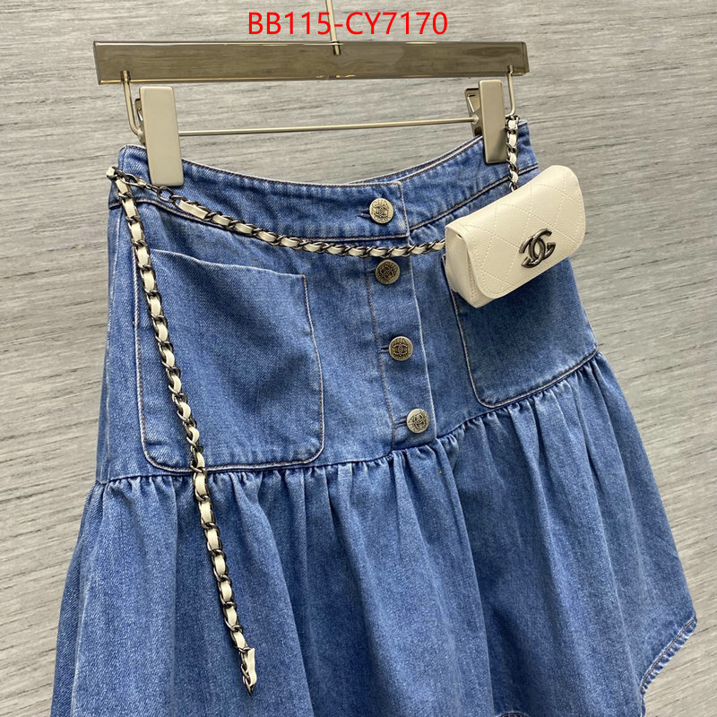 Clothing-Chanel aaaaa+ class replica ID: CY7170 $: 115USD