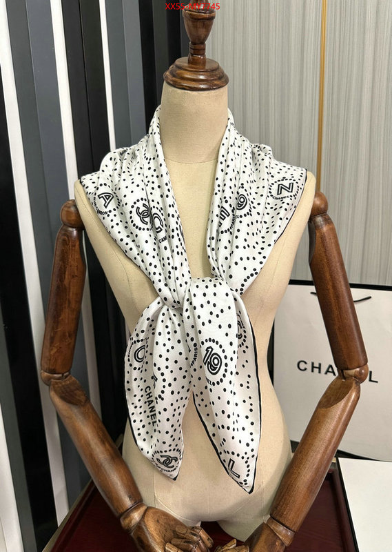 Scarf-Chanel designer wholesale replica ID: MY7745 $: 55USD