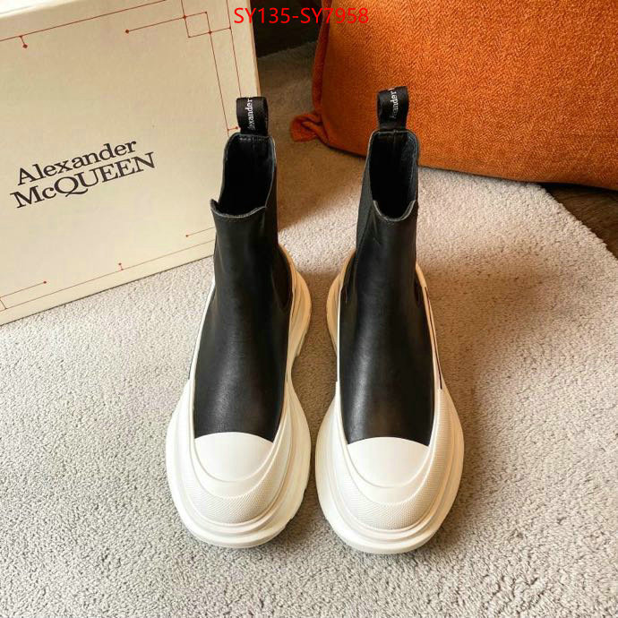 Women Shoes-Alexander McQueen first top ID: SY7958 $: 135USD