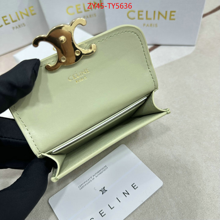 CELINE Bags(4A)-Wallet where should i buy to receive ID: TY5636 $: 45USD