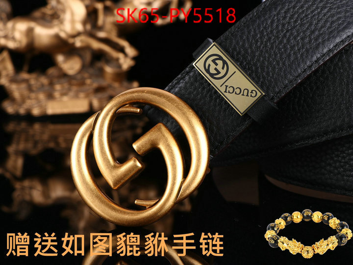 Belts-Gucci where can i buy the best quality ID: PY5518 $: 65USD