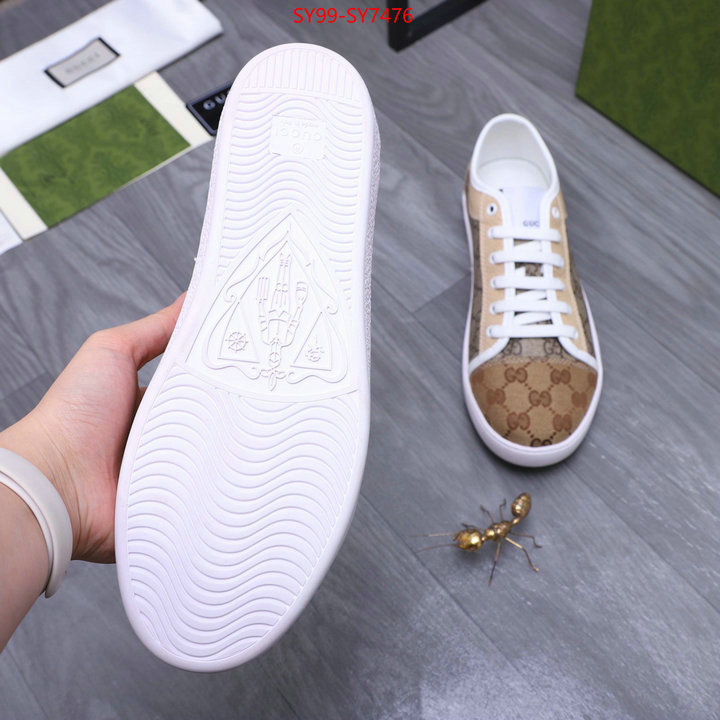 Men Shoes-Gucci mirror copy luxury ID: SY7476 $: 99USD