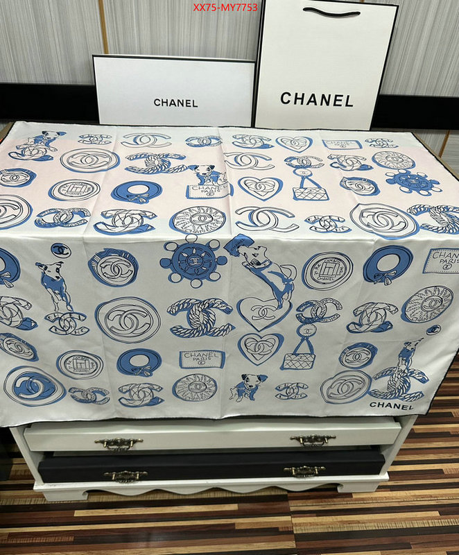 Scarf-Chanel buy cheap ID: MY7753 $: 75USD