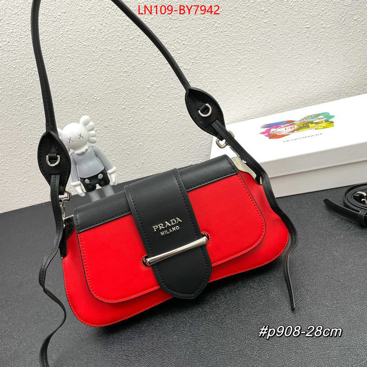 Prada Bags (4A)-Diagonal- first top ID: BY7942 $: 109USD