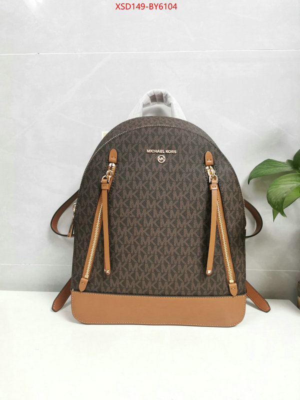 Michael Kors Bags(TOP)-Backpack- luxury 7 star replica ID: BY6104 $: 149USD