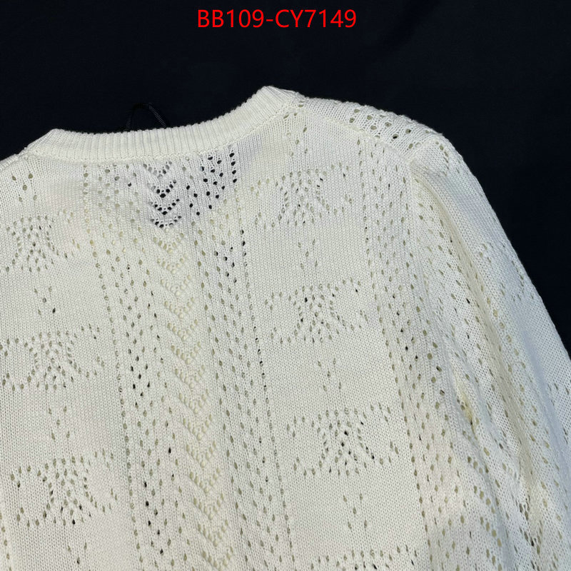 Clothing-Chanel what is a counter quality ID: CY7149 $: 109USD