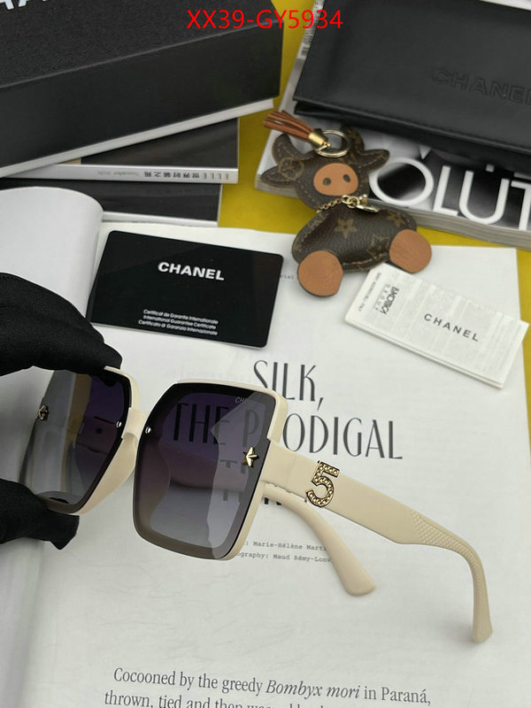 Glasses-Chanel find replica ID: GY5934 $: 39USD