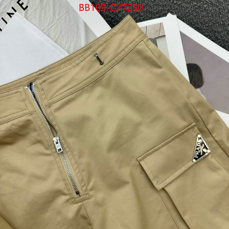 Clothing-Prada designer 1:1 replica ID: CY7250 $: 109USD