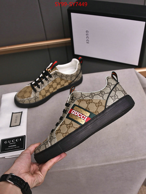 Men Shoes-Gucci where to buy high quality ID: SY7449 $: 99USD