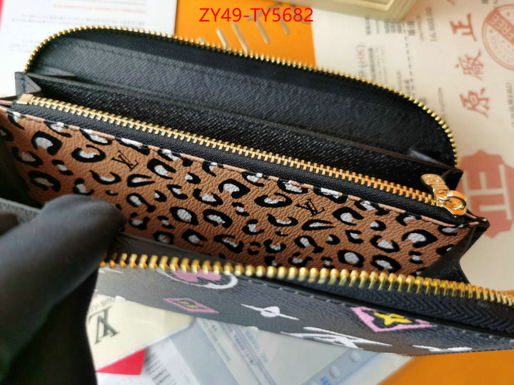 LV Bags(4A)-Wallet where should i buy replica ID: TY5682 $: 49USD