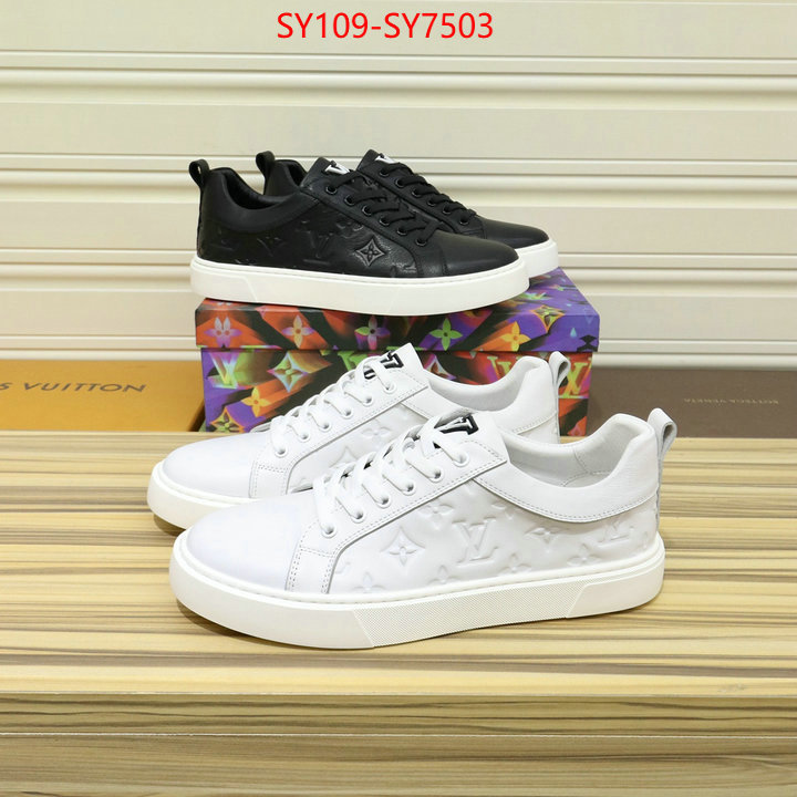 Men Shoes-LV fake high quality ID: SY7503 $: 109USD