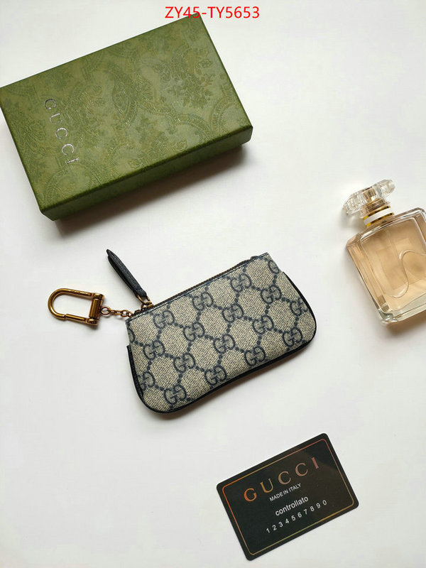 Gucci Bags(4A)-Wallet- top quality fake ID: TY5653 $: 45USD