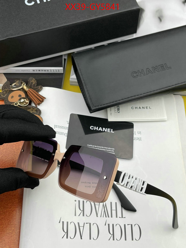 Glasses-Chanel cheap replica ID: GY5841 $: 39USD