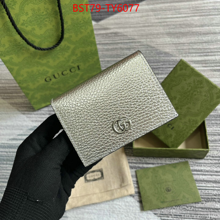 Gucci Bags(TOP)-Wallet- replica ID: TY6077 $: 79USD