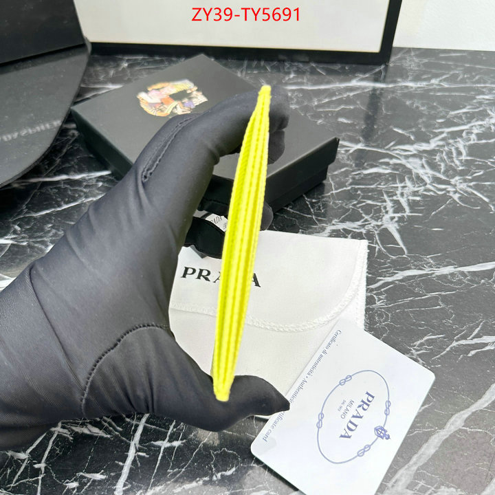 Prada Bags (4A)-Wallet 2023 perfect replica designer ID: TY5691 $: 39USD