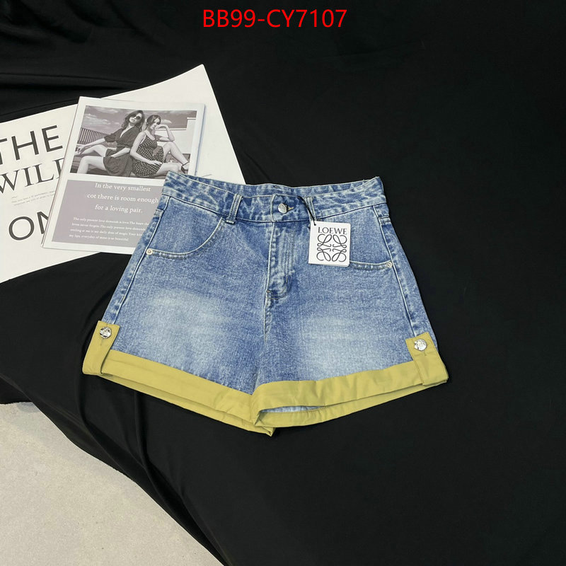 Clothing-Loewe same as original ID: CY7107 $: 99USD