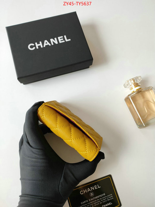 Chanel Bags(4A)-Wallet- new designer replica ID: TY5637 $: 45USD