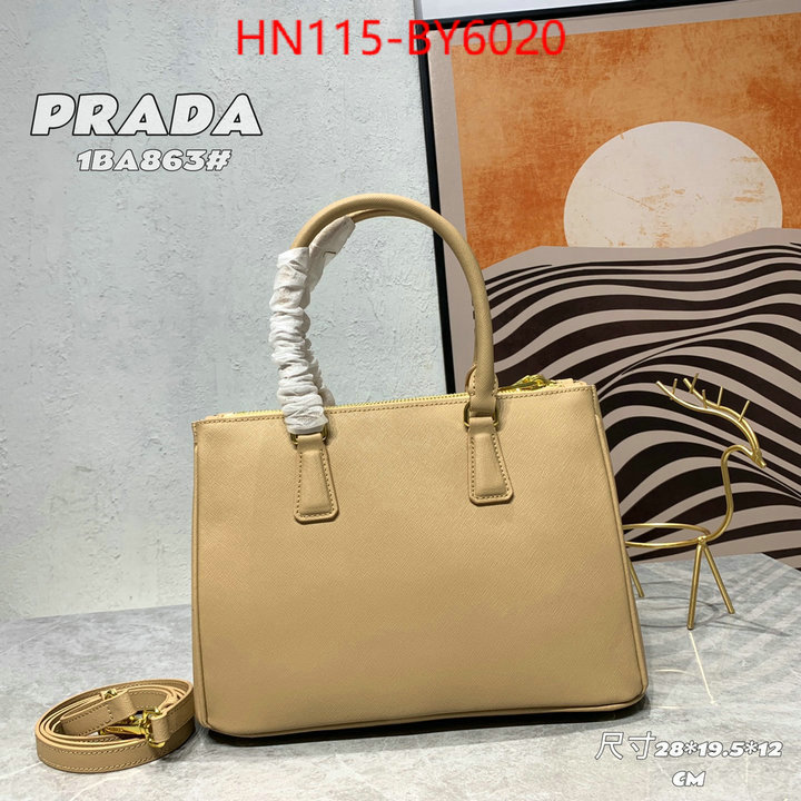 Prada Bags (4A)-Handbag- 2023 perfect replica designer ID: BY6020 $: 115USD