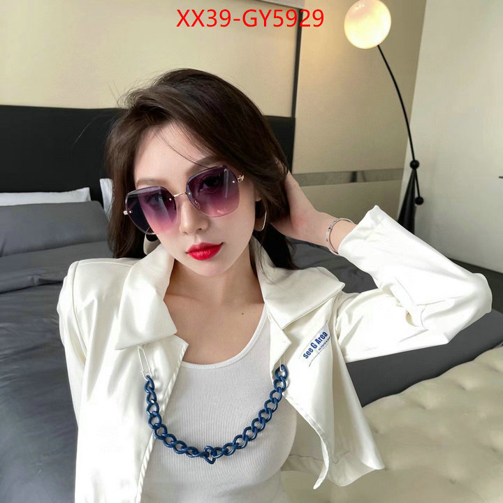 Glasses-Chanel where can i buy the best 1:1 original ID: GY5929 $: 39USD