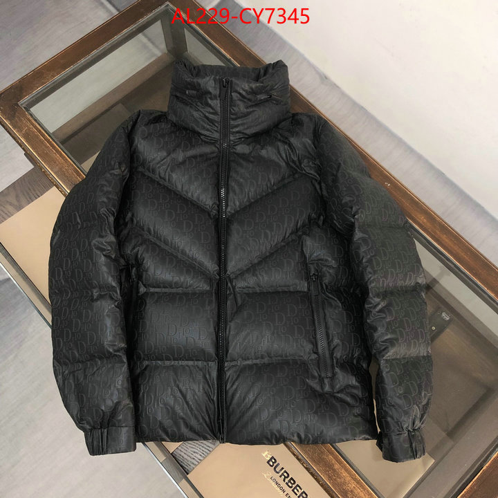 Down jacketMen-Dior we curate the best ID: CY7345 $: 229USD