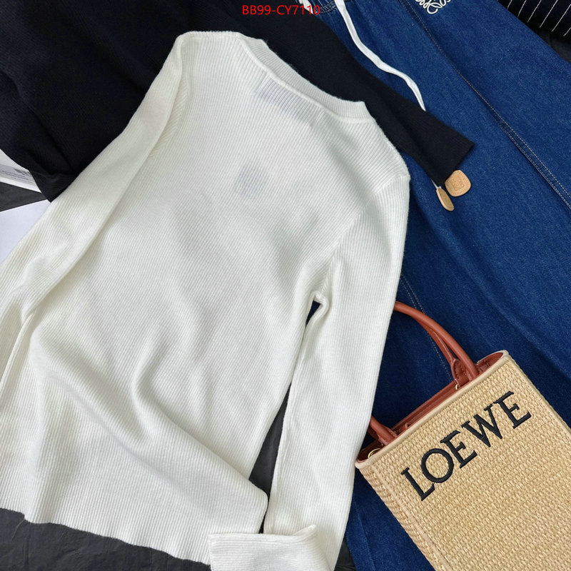 Clothing-Loewe quality aaaaa replica ID: CY7110 $: 99USD