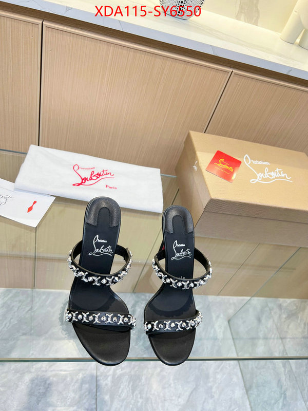 Women Shoes-Christian Louboutin aaaaa replica ID: SY6550 $: 115USD