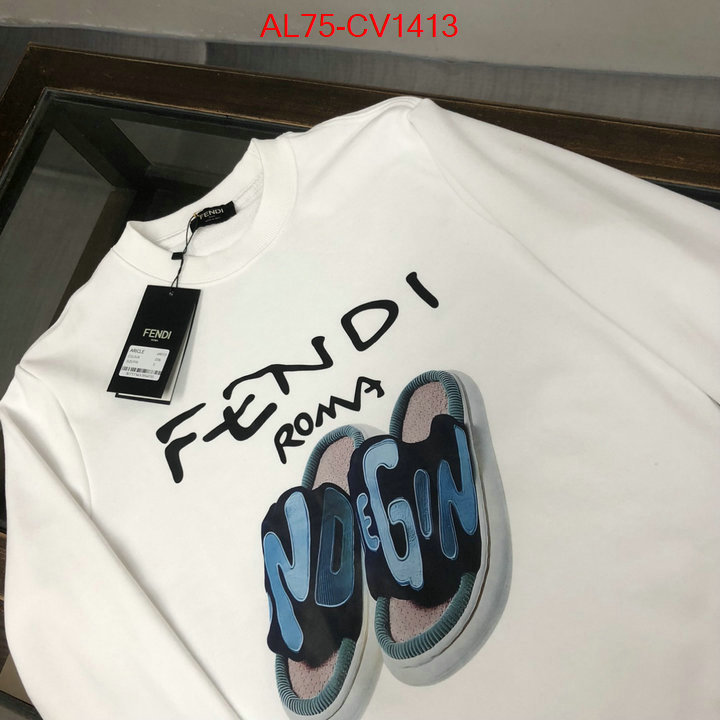 Clothing-Fendi exclusive cheap ID: CV1413 $: 75USD