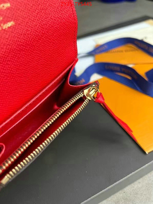 LV Bags(4A)-Wallet highest quality replica ID: TY5445 $: 35USD