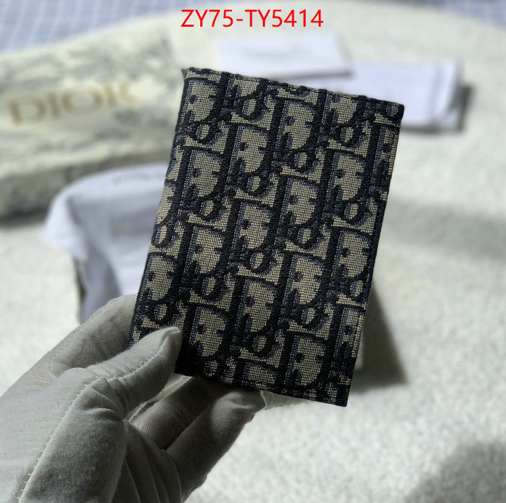 Dior Bags(4A)-Wallet- 2023 aaaaa replica customize ID: TY5414 $: 75USD