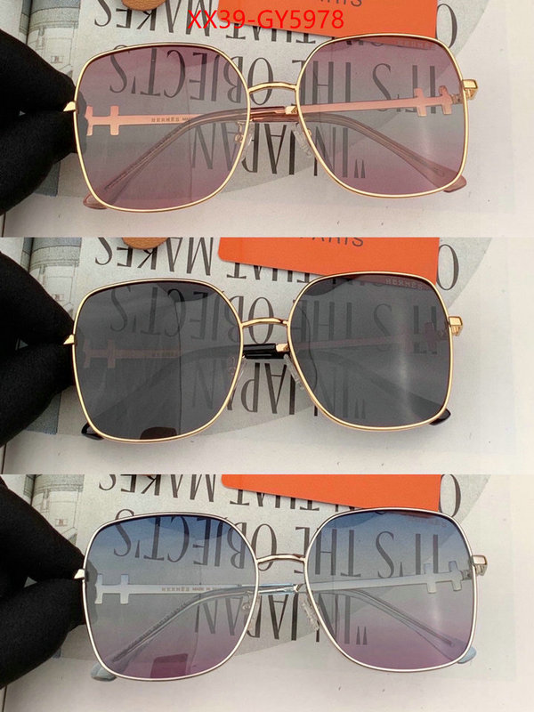 Glasses-Hermes high quality designer replica ID: GY5978 $: 39USD