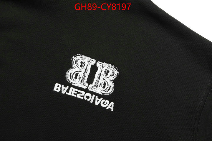 Clothing-Balenciaga brand designer replica ID: CY8197 $: 89USD