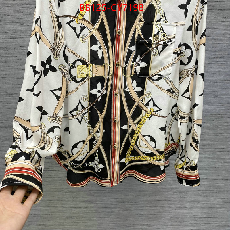 Clothing-LV luxury fashion replica designers ID: CY7198 $: 125USD