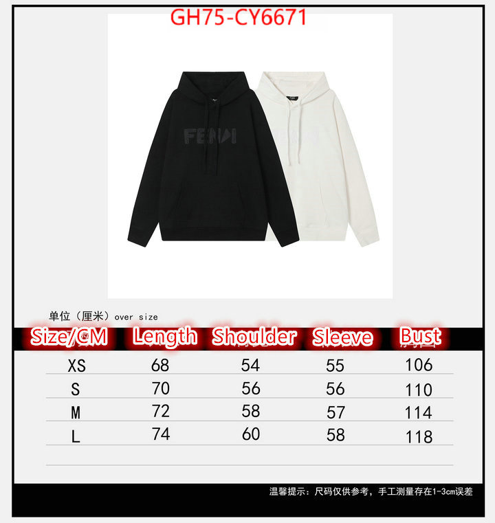 Clothing-Fendi is it ok to buy ID: CY6671 $: 75USD