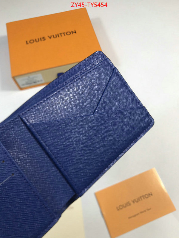 LV Bags(4A)-Wallet the best designer ID: TY5454 $: 45USD