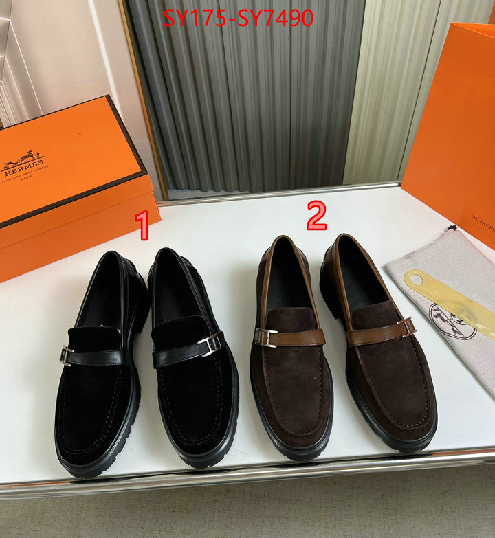 Men Shoes-Hermes quality aaaaa replica ID: SY7490 $: 175USD