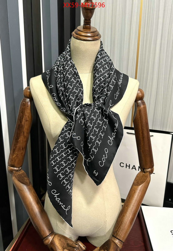 Scarf-Chanel cheap wholesale ID: MY7596 $: 59USD