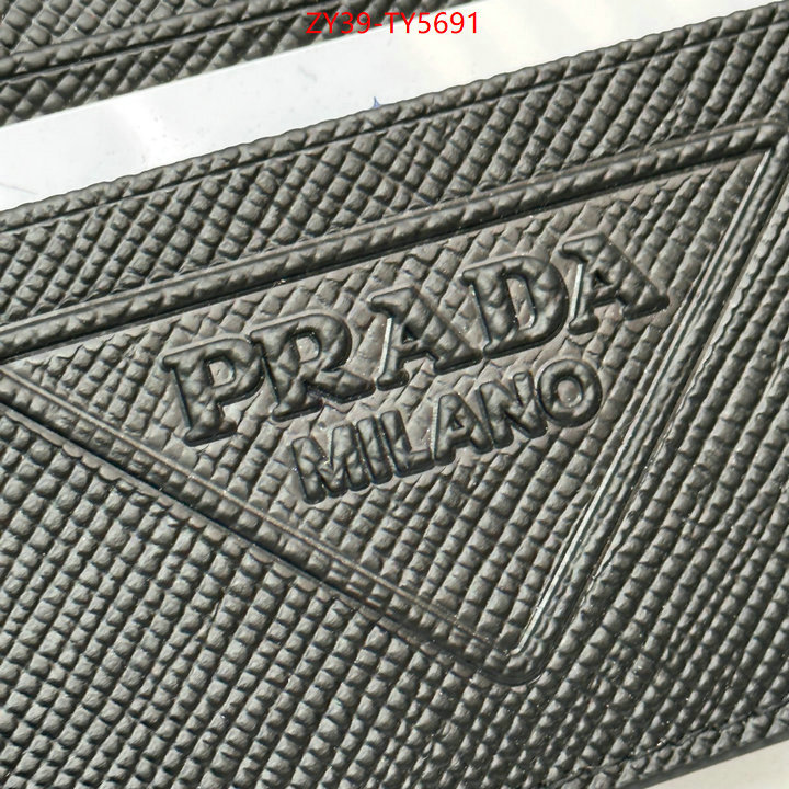 Prada Bags (4A)-Wallet 2023 perfect replica designer ID: TY5691 $: 39USD