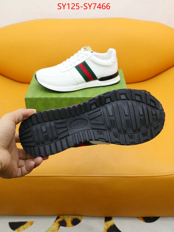 Men Shoes-Gucci counter quality ID: SY7466 $: 125USD