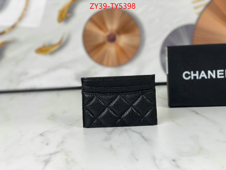 Chanel Bags(4A)-Wallet- top quality ID: TY5398 $: 39USD