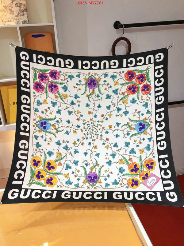 Scarf-Gucci shop cheap high quality 1:1 replica ID: MY7761 $: 55USD