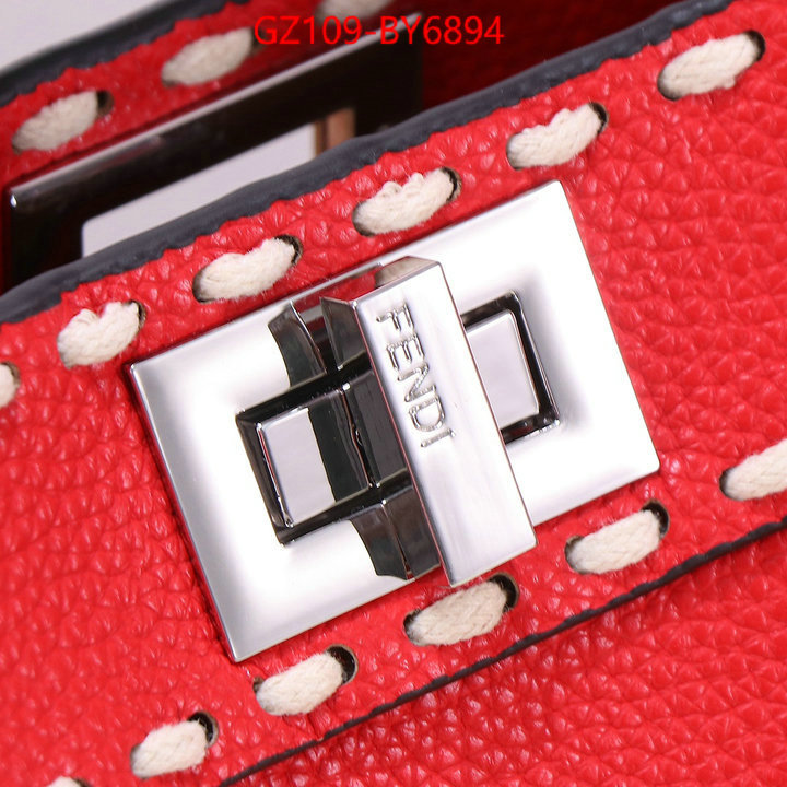 Fendi Bags(4A)-Peekaboo brand designer replica ID: BY6894 $: 109USD